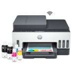 Impresora Multifuncional HP Smart Tank 750 Tinta Continua Color Wi-Fi Smart App Dúplex ADF Alimentador Automático