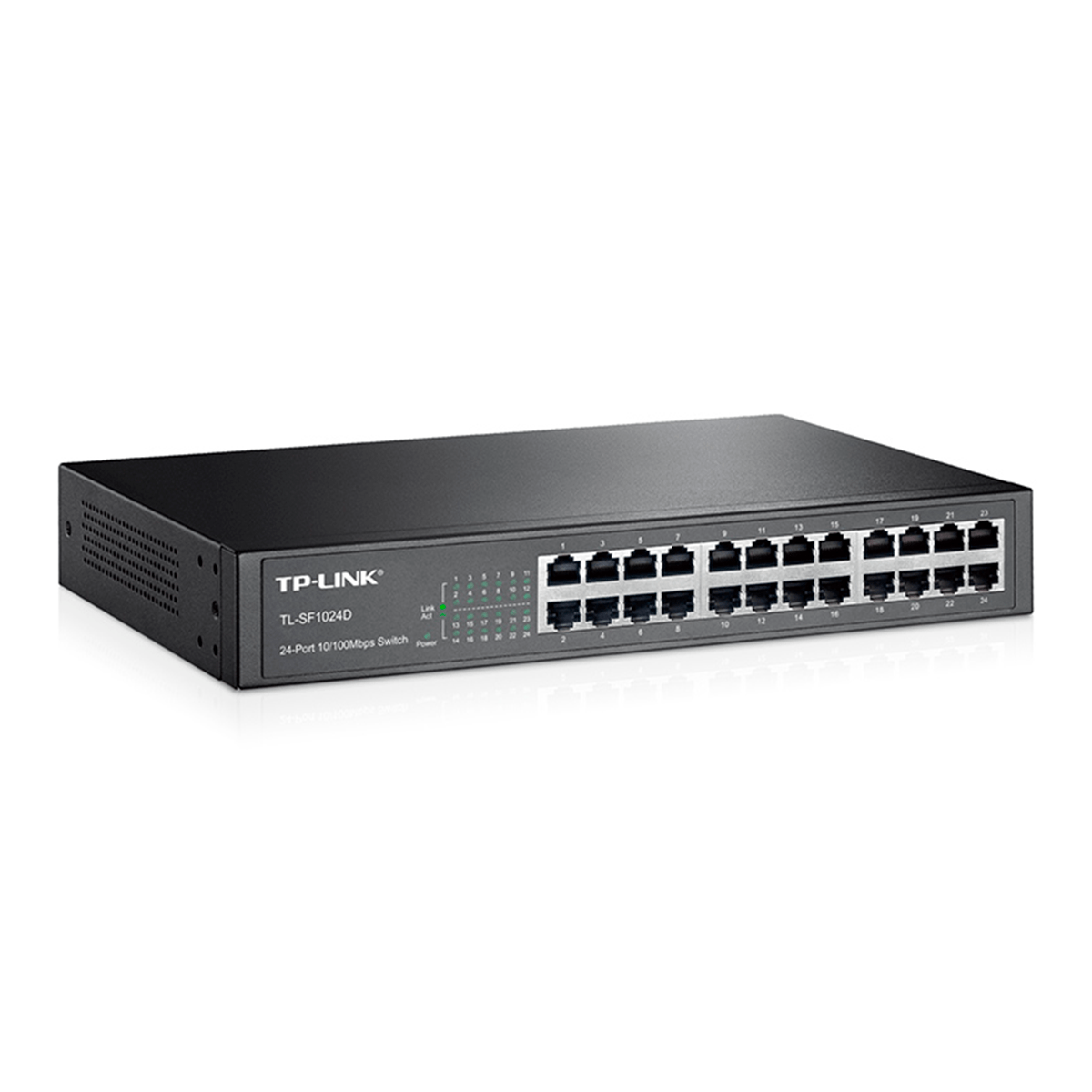 TL-SF1024D SWITCH TP LINK TL-SF1024D 24-PORT 10/100MBPS DESKTOP/RACKMOUNT | Switch De 24 puertos Fast Ethernet de escritorio y para montaje en rack - Imagen 1