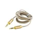 Cable de Audio Auxiliar Havit CB66 Gold – 3.5 mm a 3.5 mm (1 m)