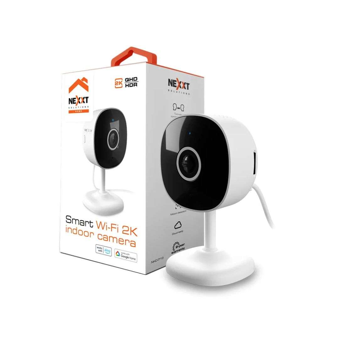 SUPRICOM CAMARA INTELIGENTE WI-FI PARA INTERIOR NEXXT HOME NHC-I710 2PK - INDOOR 2K CAMERA MM106NXT47 CAMARA INTELIGENTE WI-FI PARA INTERIOR NEXXT HOME NHC-I710 2PK - INDOOR 2K CAMERA - Imagen 1