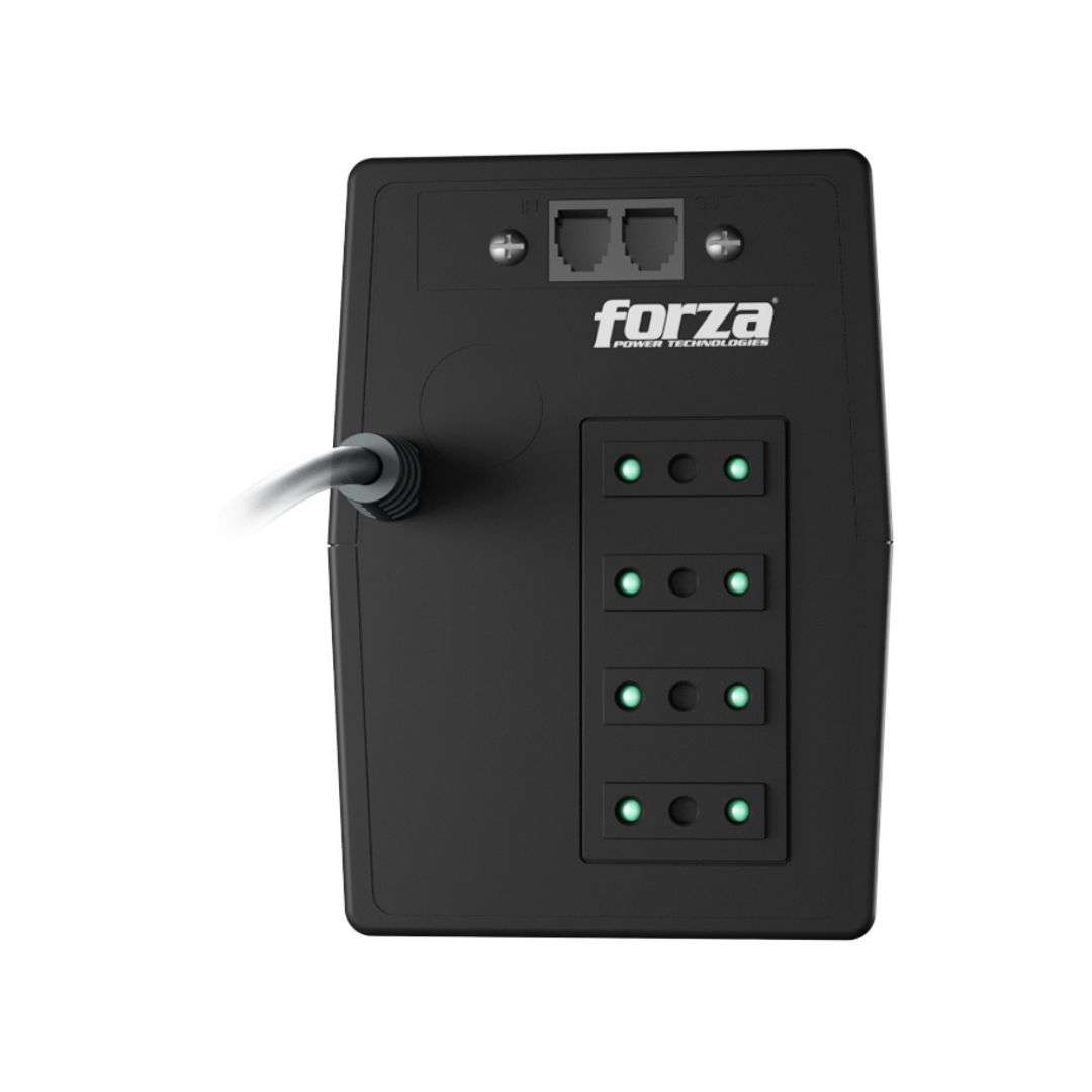 SUPRICOM FORZA NT-511 UPS 500VA250W 120V 6 -NEMA RJ11 45 UI150FOR33 FORZA NT-511 UPS 500VA/250W 120V 6 -NEMA RJ11 45 - Imagen 1