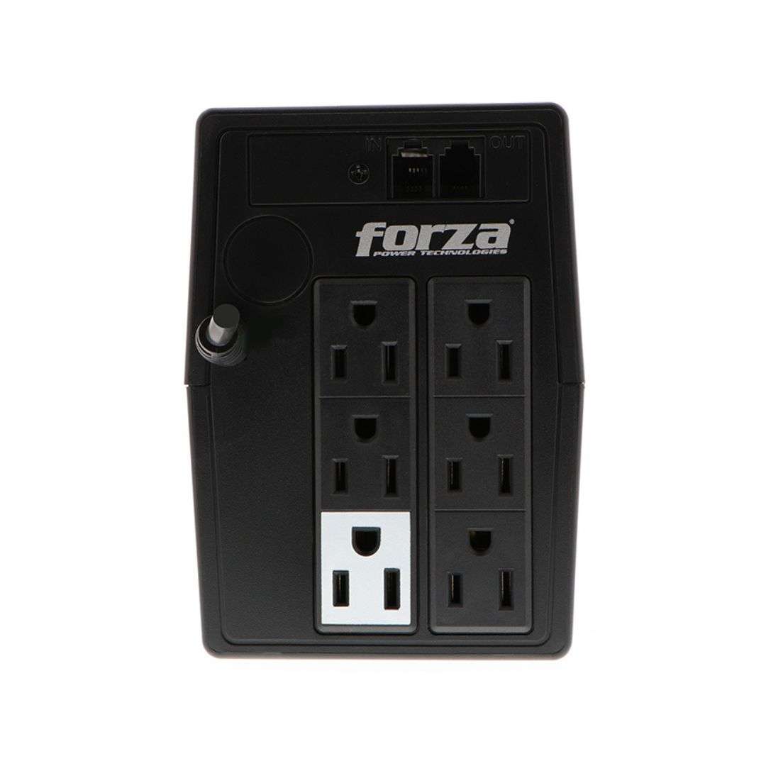 SUPRICOM FORZA NT-751 UPS 750VA375W 120V 6-NEMA RJ11 45 UI150FOR36 FORZA NT-751 UPS 750VA/375W 120V 6-NEMA RJ11 45 - Imagen 1