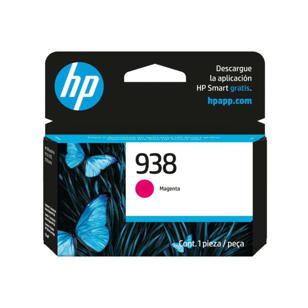 SUPRICOM HP 938 MAGENTA ORIGINAL INK CARTRIGER 4S6X6PL HP 938 MAGENTA ORIGINAL INK CARTRIGER - Imagen 1