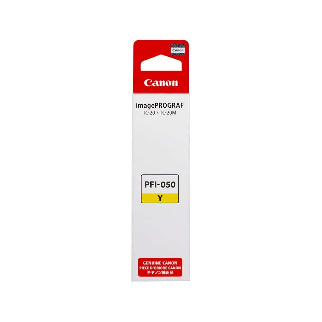 SUPRICOM TINTA CANON PFI-050BK TC-20 AMARILLO, 70ML 5701C001AA TINTA CANON PFI-050BK TC-20 AMARILLO, 70ML - Imagen 1